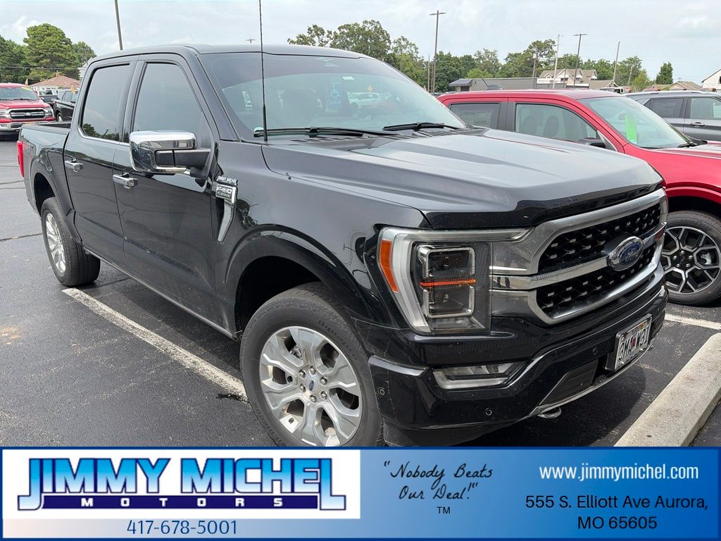 Black Metallic 2023 Ford F-150 Pickup Truck Four-Wheel Drive Automatic