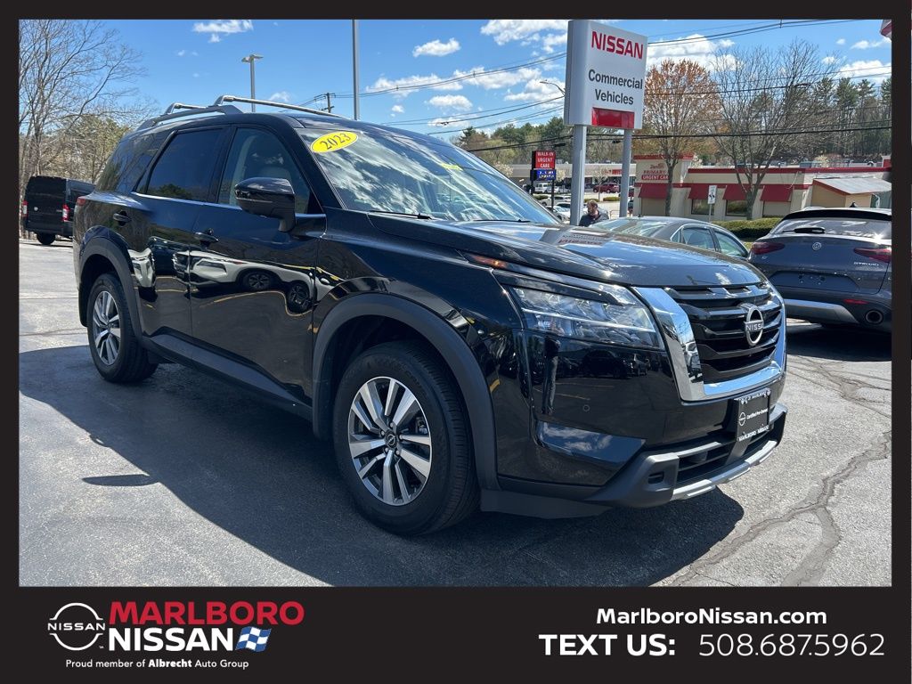 Super Black 2023 Nissan Pathfinder SUV / Crossover All-Wheel Drive 9-Speed Automatic