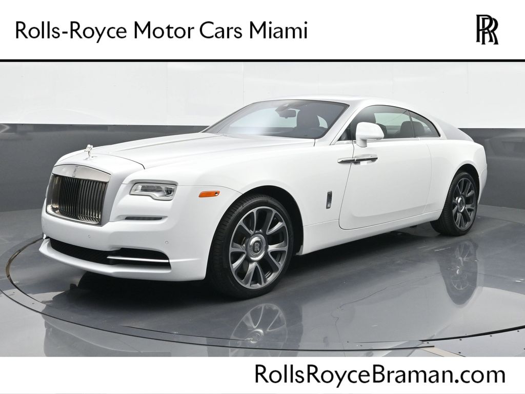 Arctic White 2019 Rolls-Royce Wraith RWD Coupe Rear-Wheel Drive 8-Speed Automatic