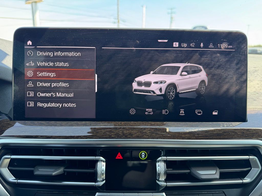 2023 BMW X3 xDrive30i White at Klick Lewis Buick Chevrolet