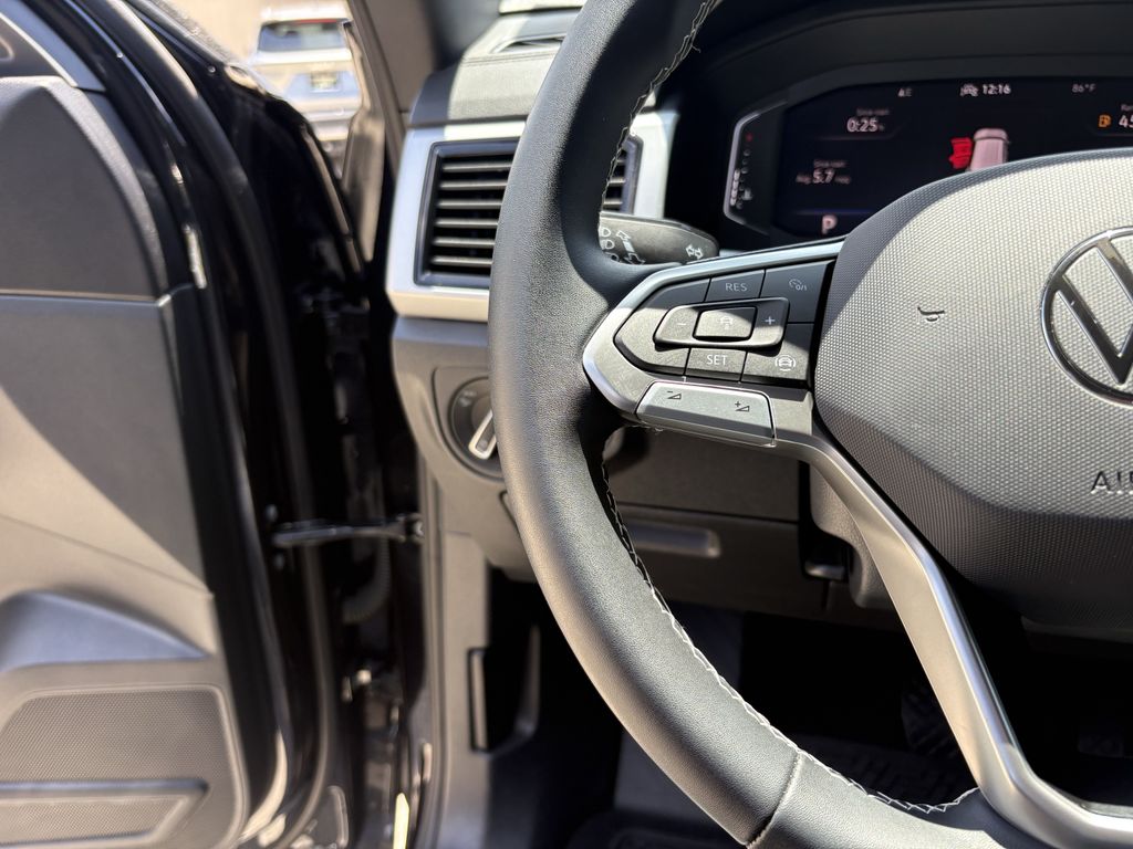 2023 Volkswagen Atlas Cross Sport 2.0T SE w/Technology Black at DeMontrond Auto Country