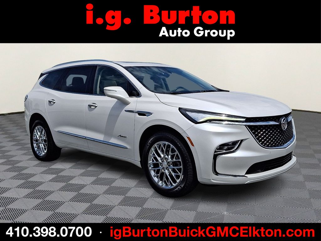 White Frost 2023 Buick Enclave Avenir AWD SUV / Crossover Four-Wheel Drive 9-Speed Automatic