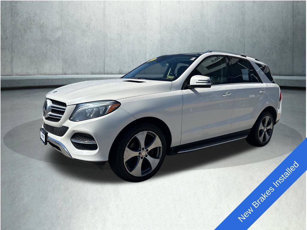 Polar White 2016 Mercedes-Benz GLE 350 4MATIC SUV / Crossover All-Wheel Drive 7-Speed Automatic