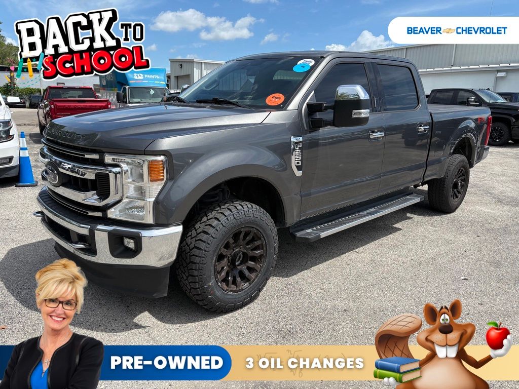 Gray (Magnetic) 2020 Ford F-250 Super Duty Pickup Truck Four-Wheel Drive Automatic