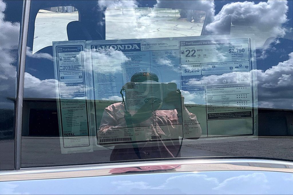 New 2026 Honda Odyssey Van