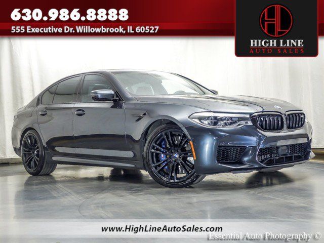 Singapore Gray Metallic 2019 BMW M5 Sedan All-Wheel Drive 8-Speed Automatic