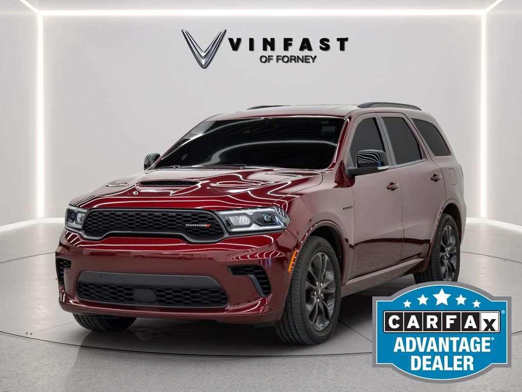 Octane Red Pearlcoat 2024 Dodge Durango R/T Plus AWD SUV / Crossover All-Wheel Drive 8-Speed Automatic