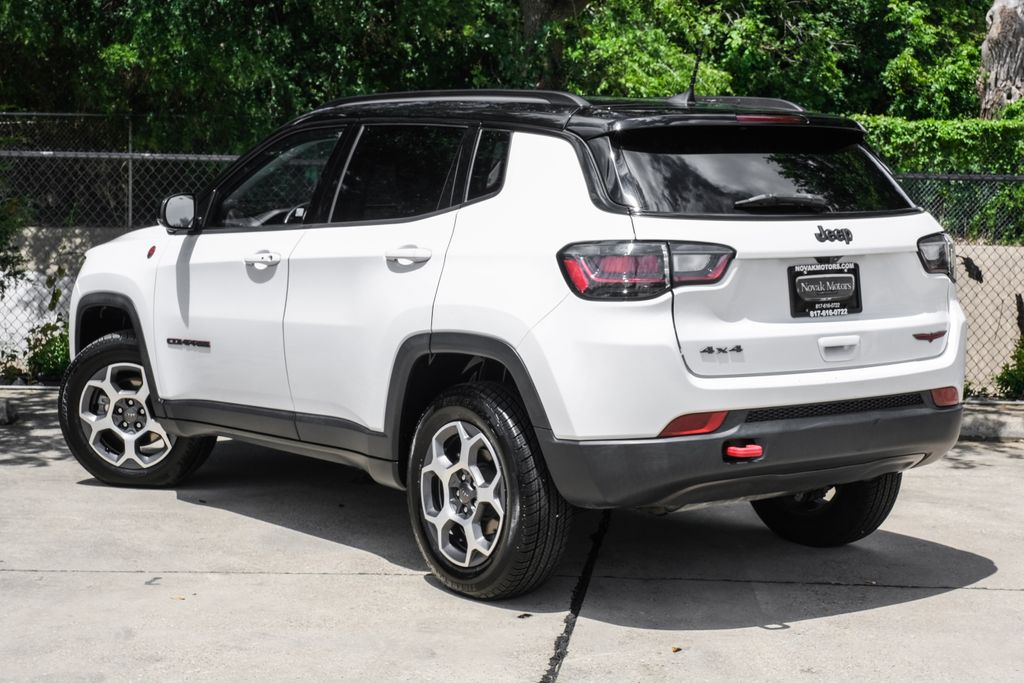used 2022 Jeep Compass car, priced at $22,709