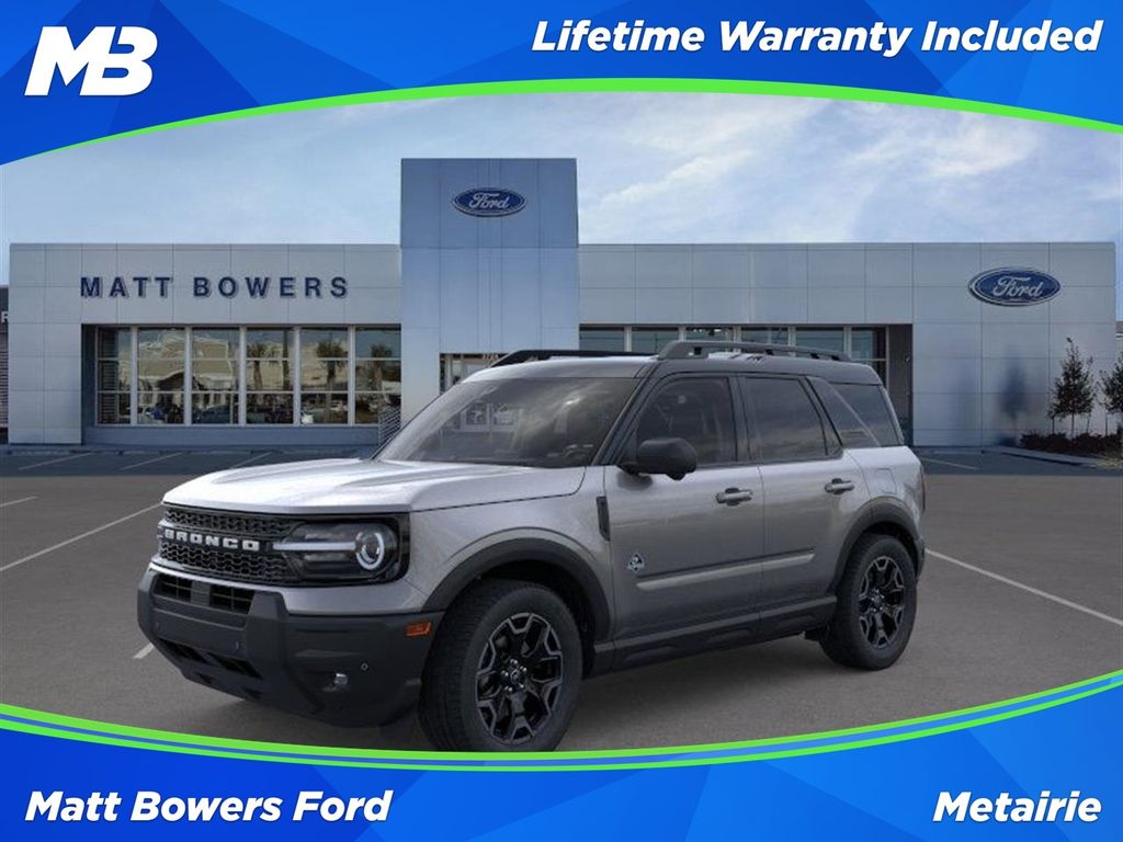 Carbonized Gray Metallic 2025 Ford Bronco Sport SUV / Crossover All-Wheel Drive 8-Speed Automatic
