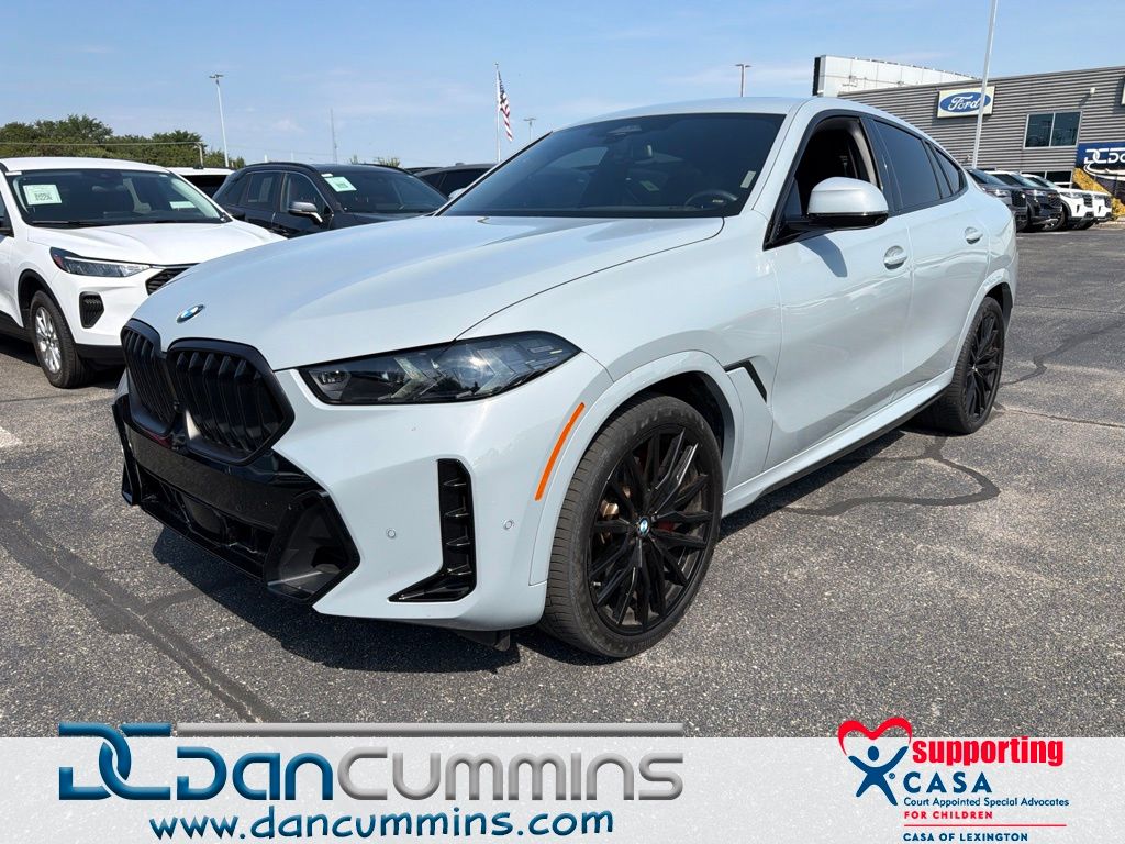Brooklyn Gray Metallic 2024 BMW X6 SUV / Crossover All-Wheel Drive 8-Speed Automatic