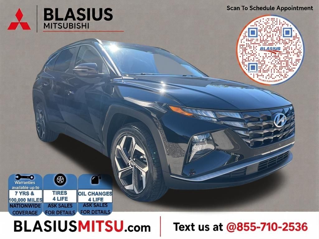 Phantom Black 2023 Hyundai Tucson SUV / Crossover All-Wheel Drive 8-Speed Automatic