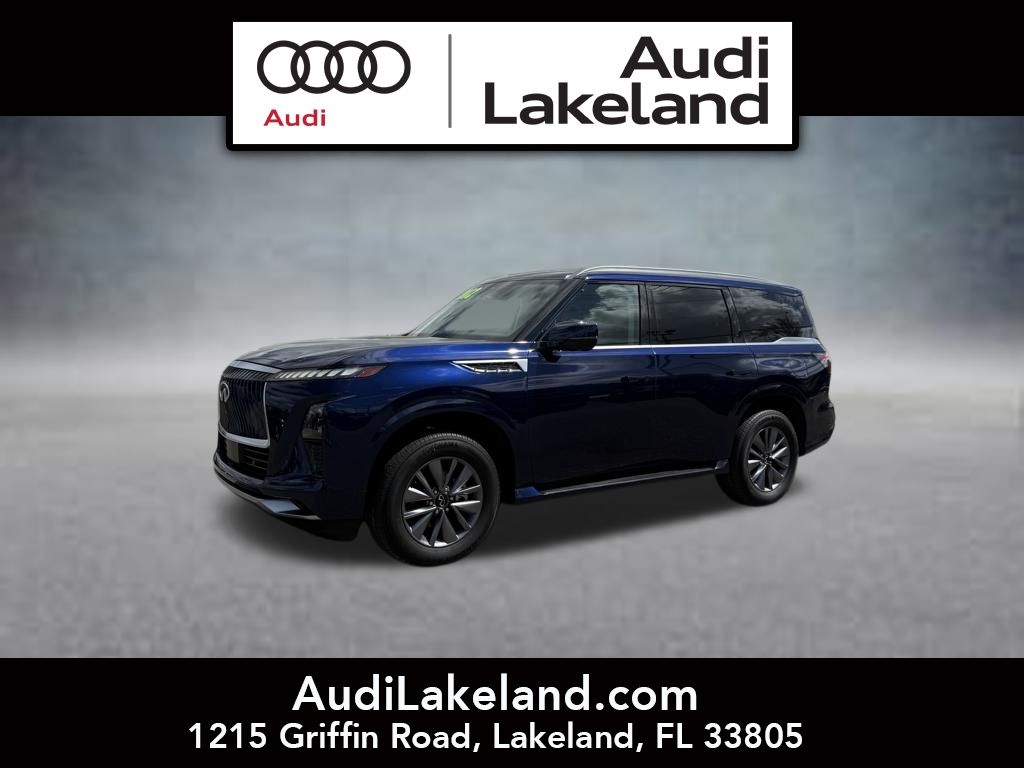 Grand Blue 2025 INFINITI QX80 Pure 4WD SUV / Crossover All-Wheel Drive 9-Speed Automatic