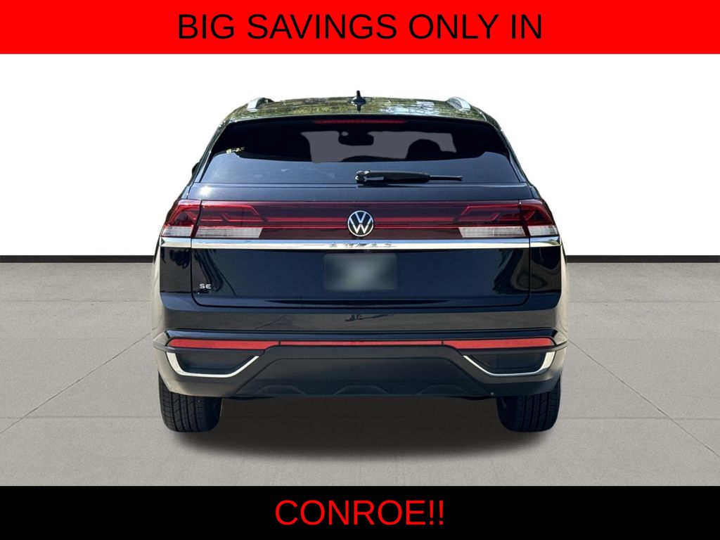 2024 Volkswagen Atlas Cross Sport 2.0T SE Black at DeMontrond Gulf Freeway
