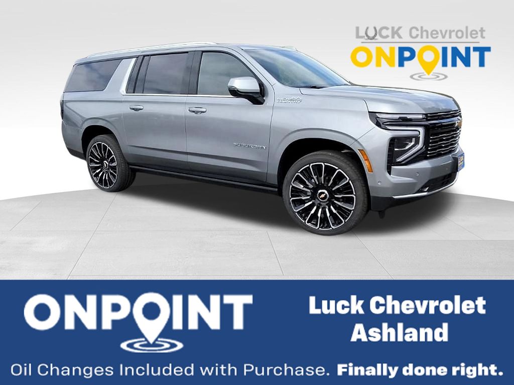 Sterling Gray Metallic 2026 Chevrolet Suburban High Country 4WD SUV / Crossover Four-Wheel Drive Automatic