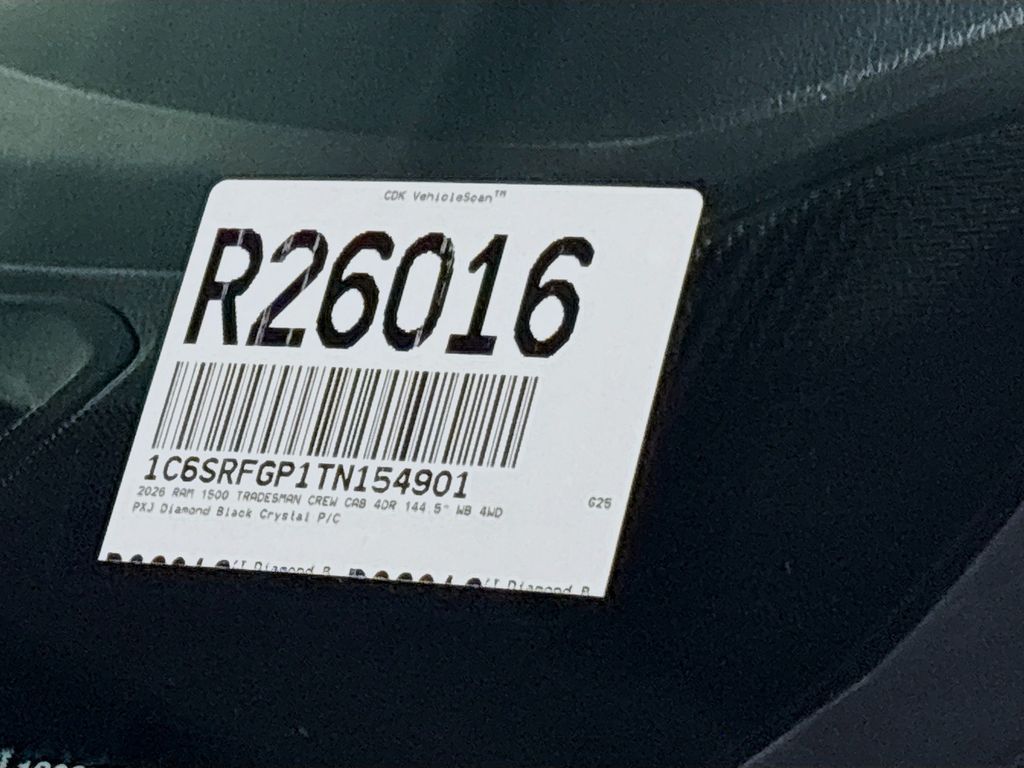 2026 Ram 1500 Tradesman