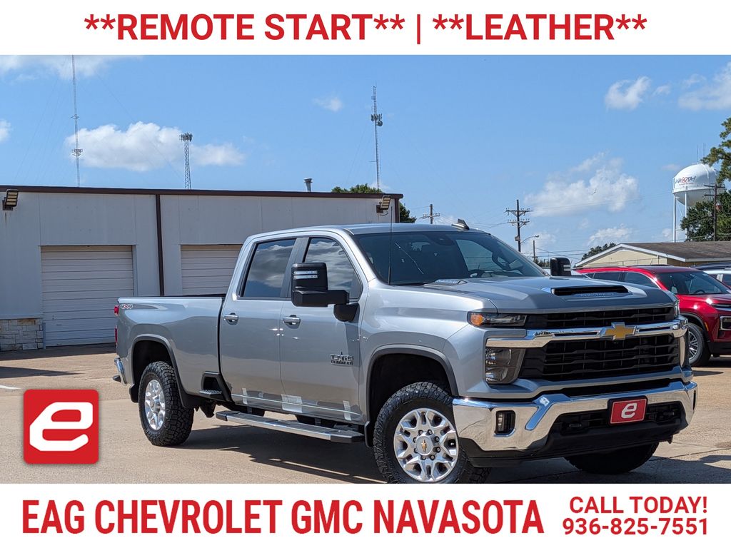Sterling Gray Metallic 2024 Chevrolet Silverado 2500HD Pickup Truck Four-Wheel Drive Automatic