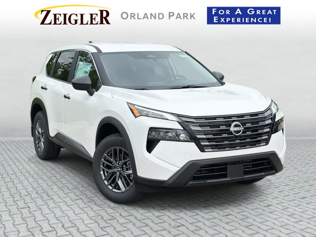 Glacier White 2026 Nissan Rogue SUV / Crossover Front-Wheel Drive Continuously Variable Transmission