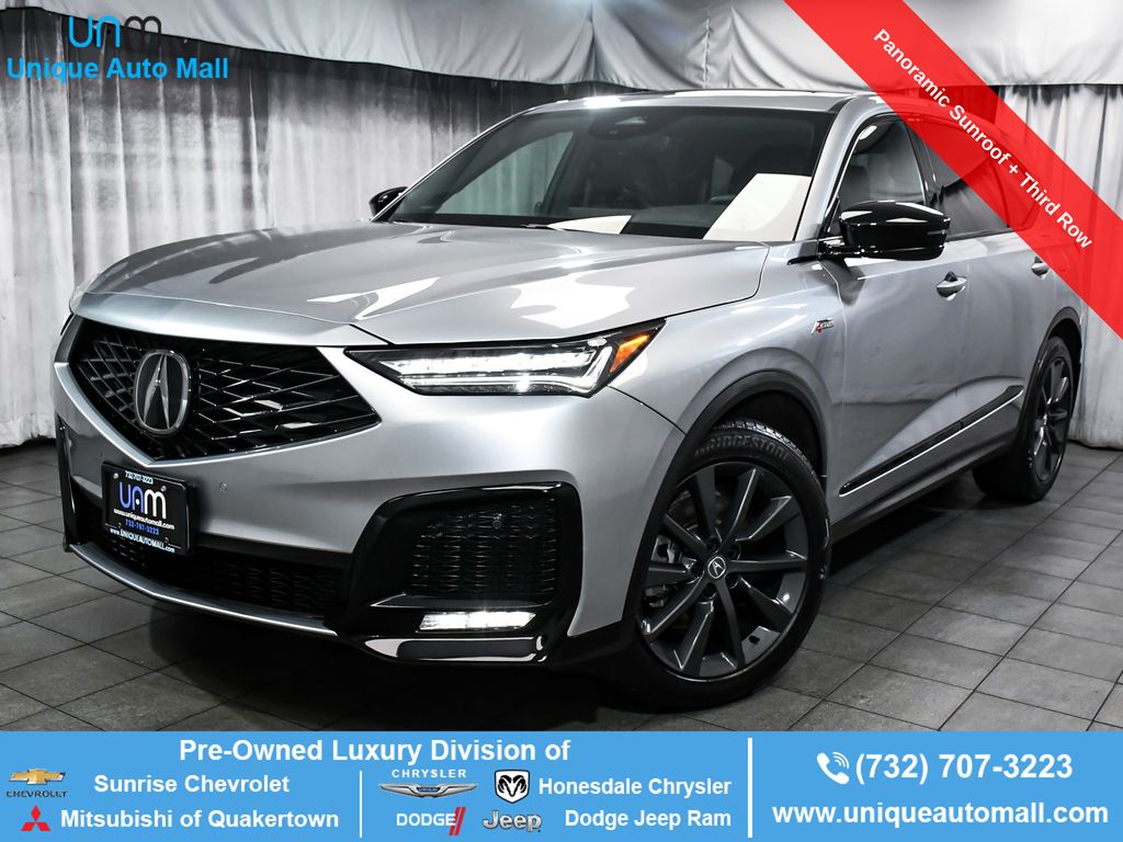 Lunar Silver Metallic 2025 Acura MDX SUV / Crossover All-Wheel Drive Automatic
