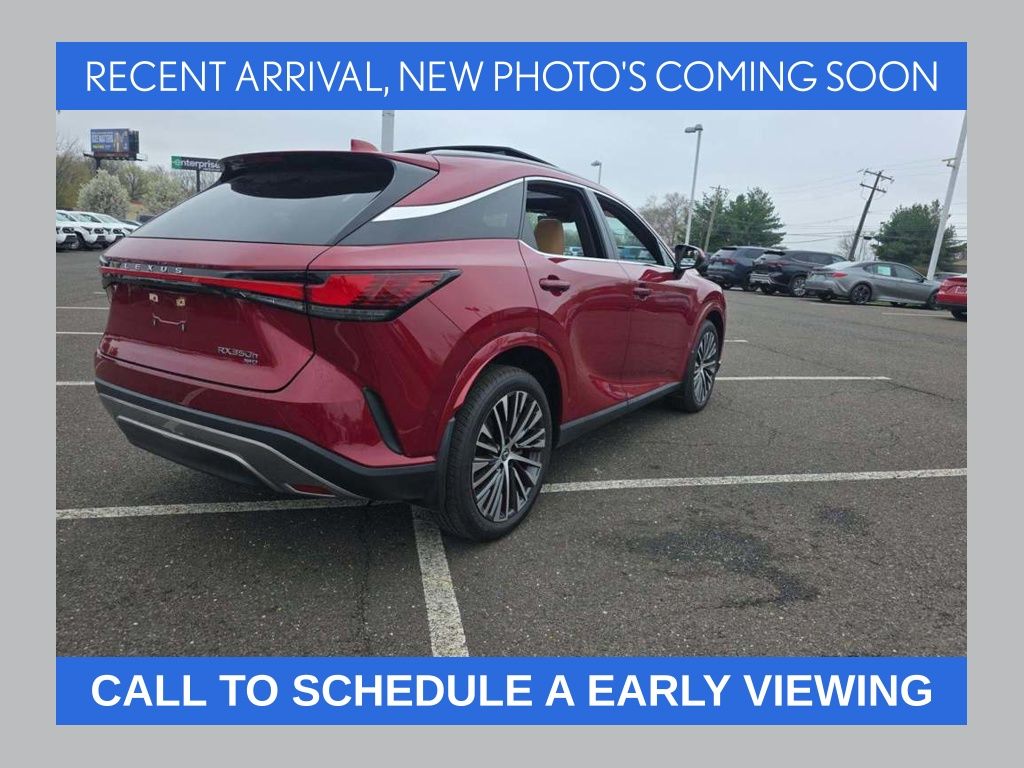 Matador Red Mica 2023 Lexus RX Hybrid 350h Premium AWD SUV / Crossover All-Wheel Drive Continuously Variable Transmission