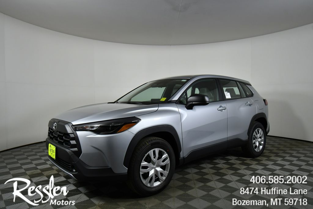 Sonic Silver 2026 Toyota Corolla Cross L AWD SUV / Crossover All-Wheel Drive Continuously Variable Transmission