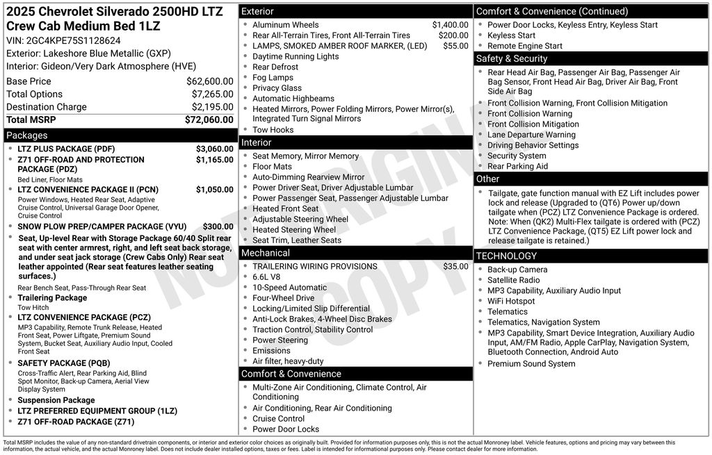 Used 2025 Chevrolet Silverado 2500HD Truck