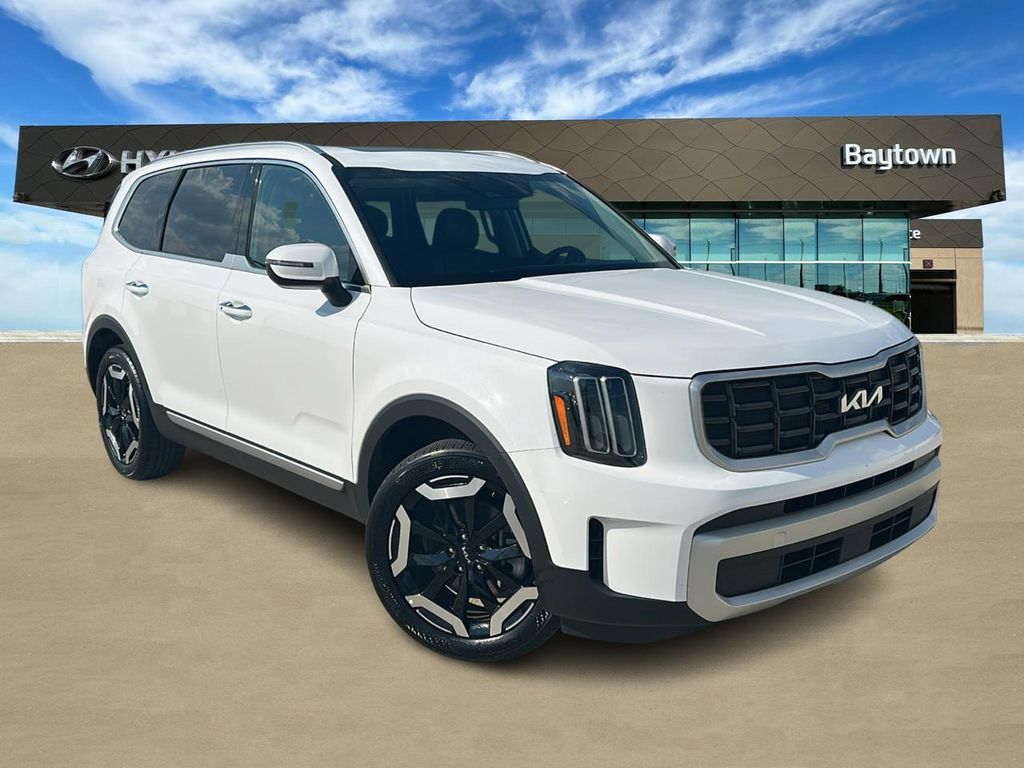 2025 Kia Telluride S White at Joe Myers Mazda Kia