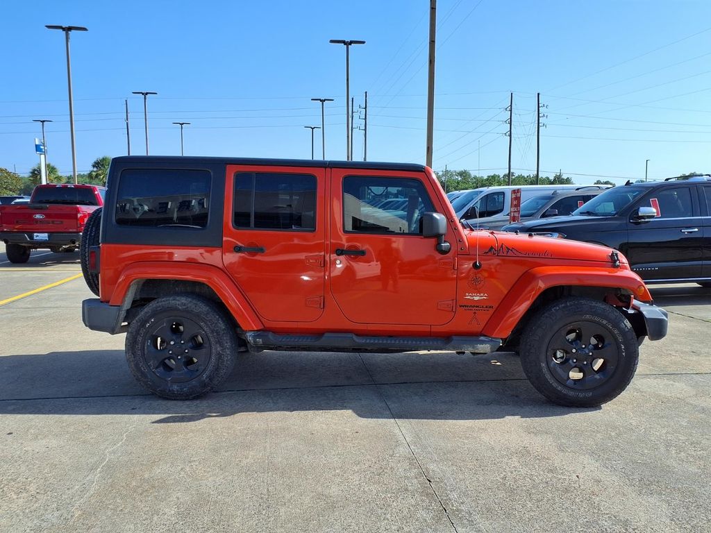 2015 Jeep Wrangler Unlimited Sahara Orange at Emmons Autoplex