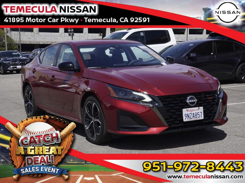 Red (Scarlet Ember) 2024 Nissan Altima 2.5 SR FWD Sedan Front-Wheel Drive Continuously Variable Transmission