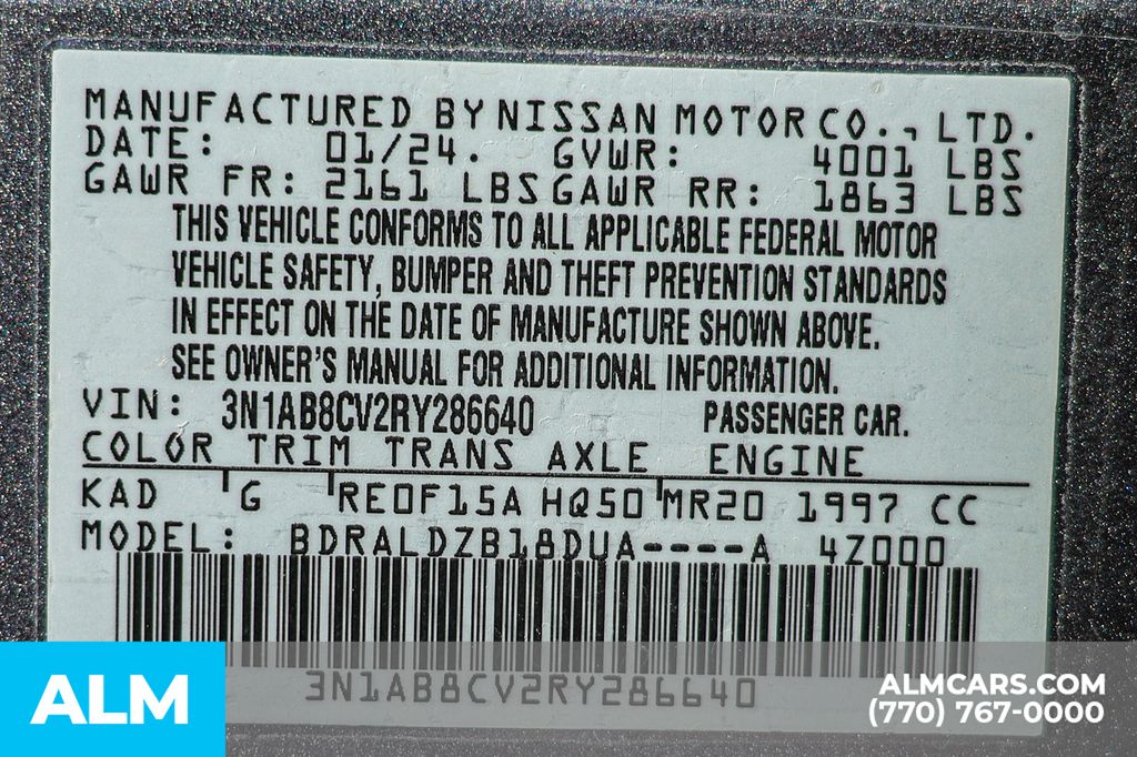 Used 2024 Gray Nissan SV image 54