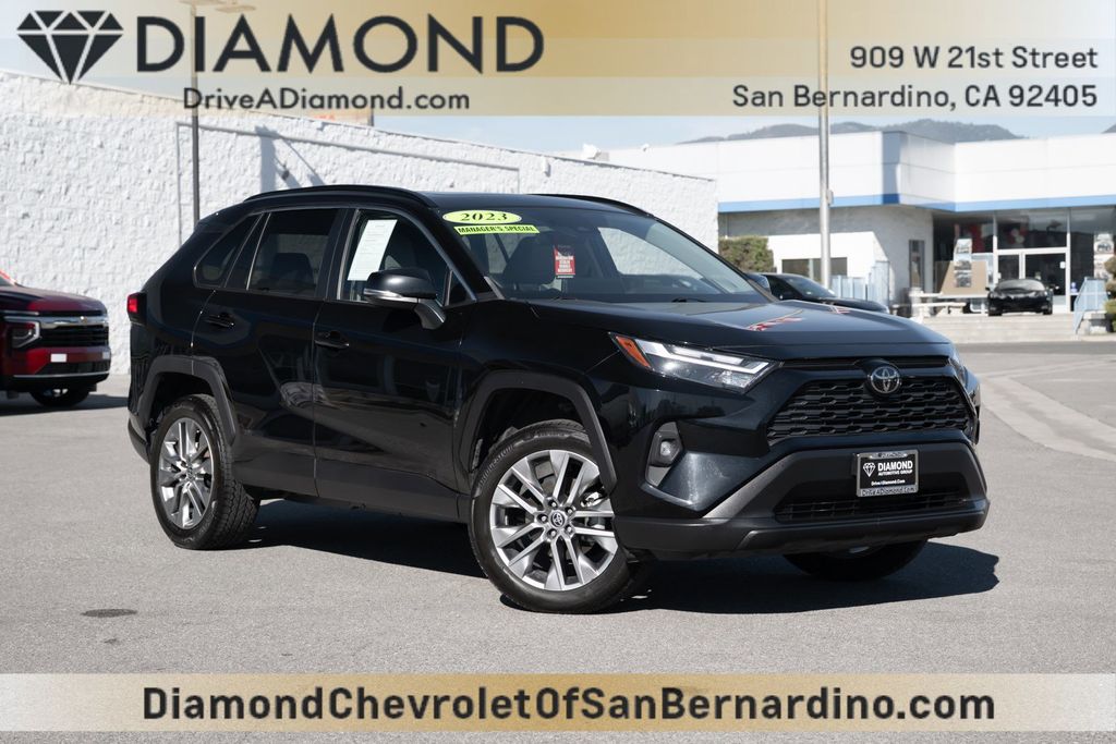 Magnetic Gray Metallic 2023 Toyota RAV4 XLE Premium AWD SUV / Crossover All-Wheel Drive 8-Speed Automatic