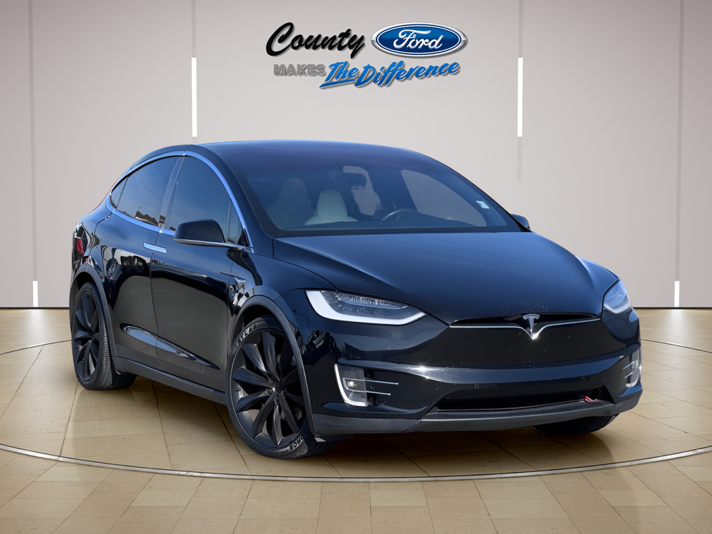 Black 2018 Tesla Model X 75D AWD SUV / Crossover All-Wheel Drive 1-Speed Automatic