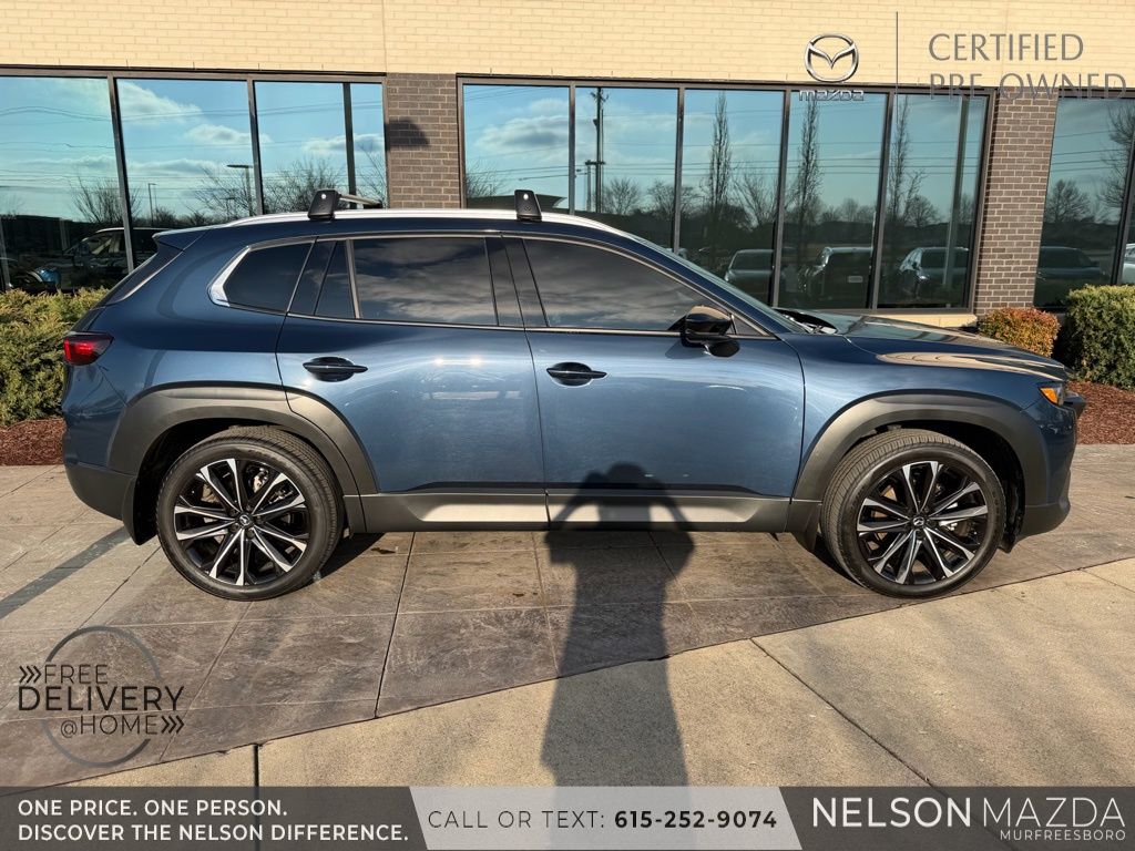 Certified Used 2025 Blue Mazda 2.5 Turbo Premium Plus Package image 3