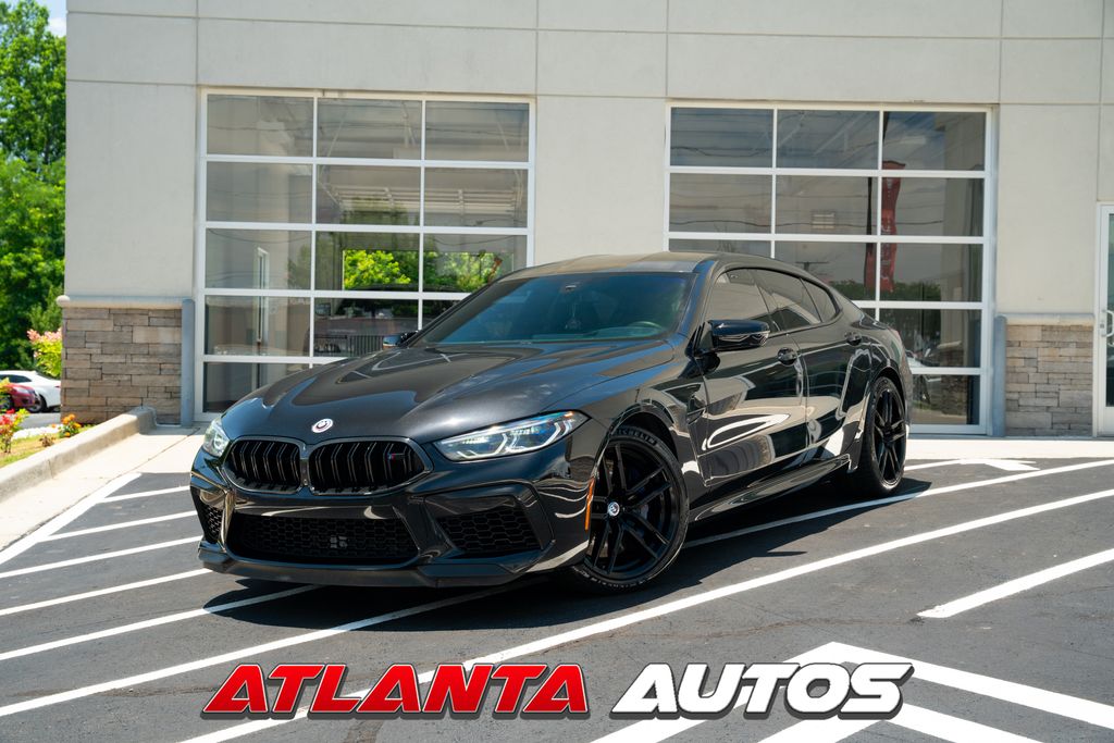 Black Sapphire Metallic 2023 BMW M8 Sedan All-Wheel Drive 8-Speed Automatic