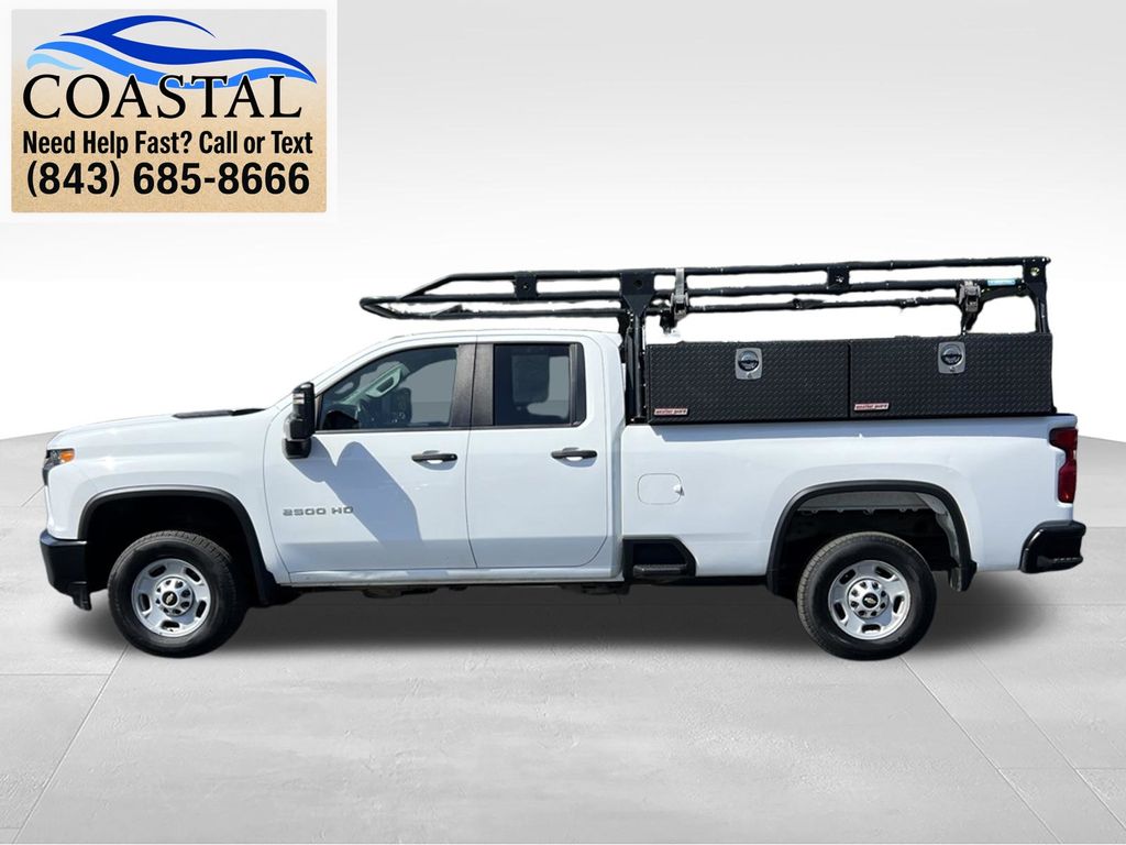 2022 Chevrolet Silverado 2500HD Work Truck White at Coastal Chevrolet Cadillac