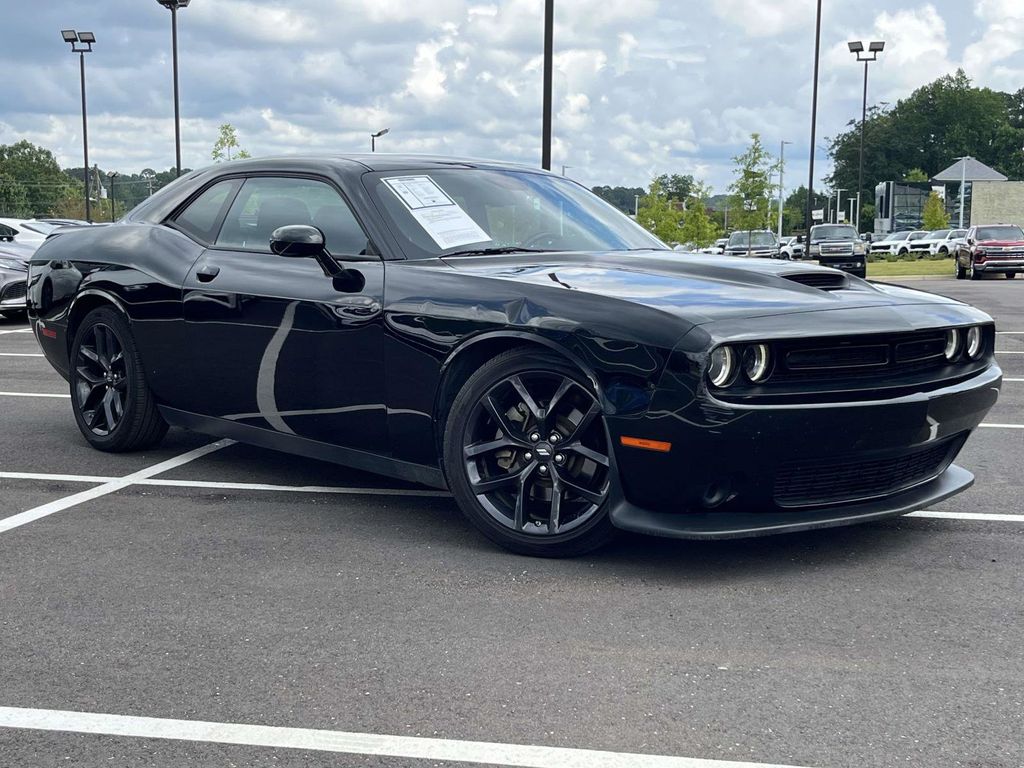 Pitch Black Clearcoat 2023 Dodge Challenger Coupe Rear-Wheel Drive 8-Speed Automatic