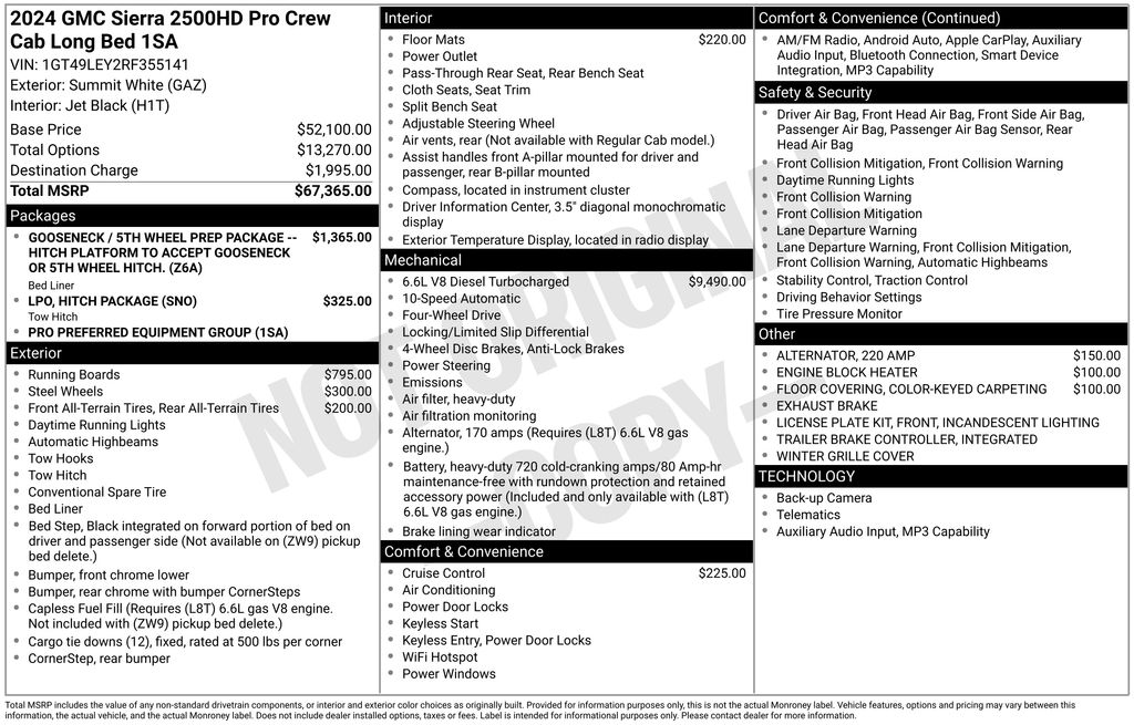 Used Car 2024 Gmc Sierra 2500hd  Pro For Sale Under $60,000 In Austin, Texas