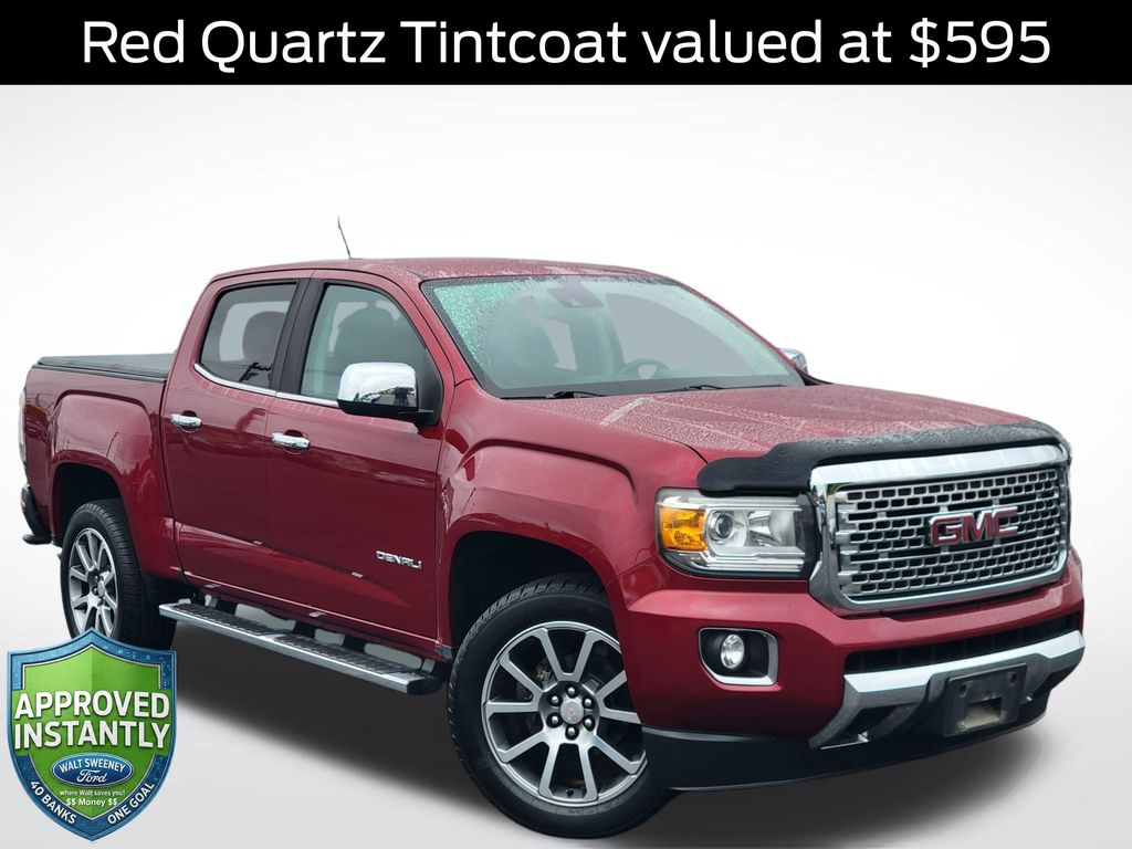 Red Quartz Tintcoat 2019 GMC Canyon Pickup Truck Four-Wheel Drive 8-Speed Automatic