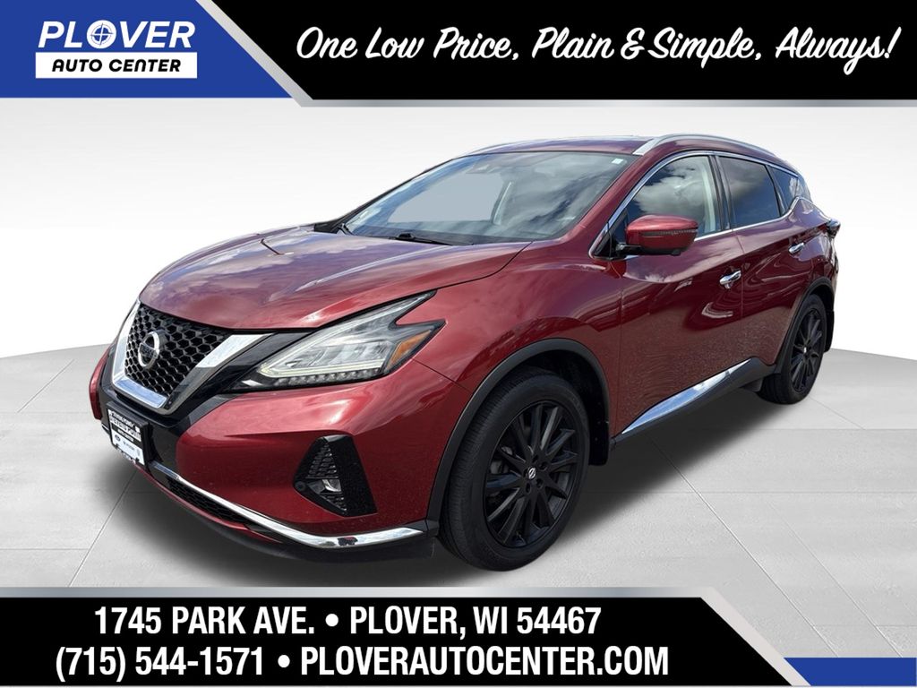 Cayenne Red Metallic 2020 Nissan Murano SUV / Crossover All-Wheel Drive Continuously Variable Transmission