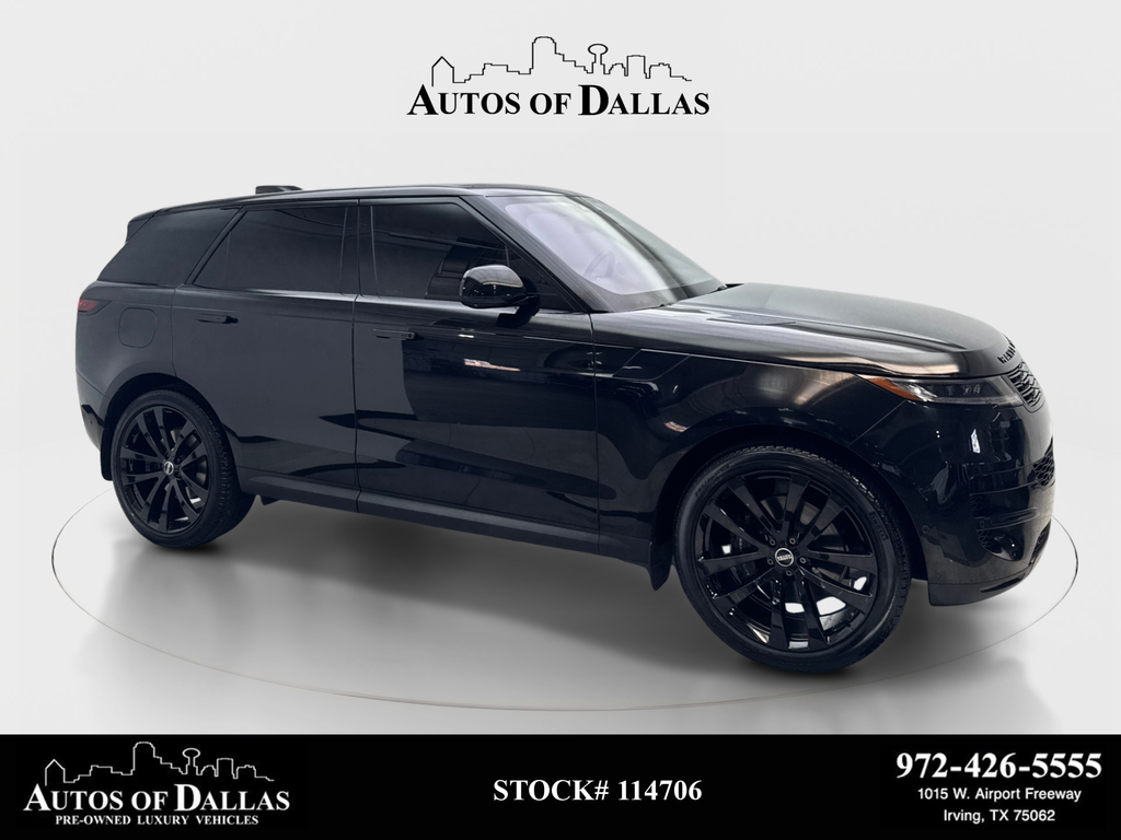 Black 2023 Land Rover Range Rover Sport SUV / Crossover All-Wheel Drive 8-Speed Automatic