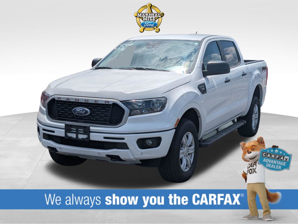 Oxford White 2019 Ford Ranger Pickup Truck Four-Wheel Drive Automatic