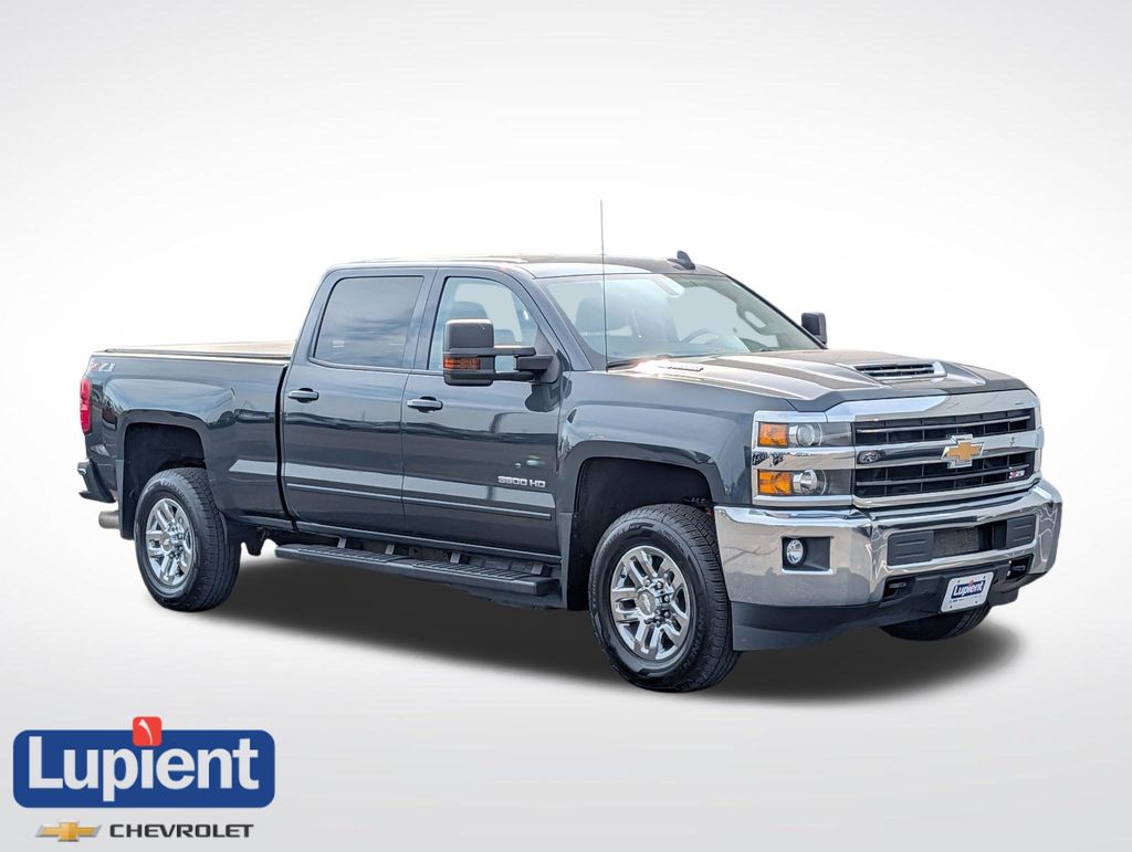 Gray (Graphite Metallic) 2019 Chevrolet Silverado 3500HD Pickup Truck Four-Wheel Drive 6-Speed Automatic