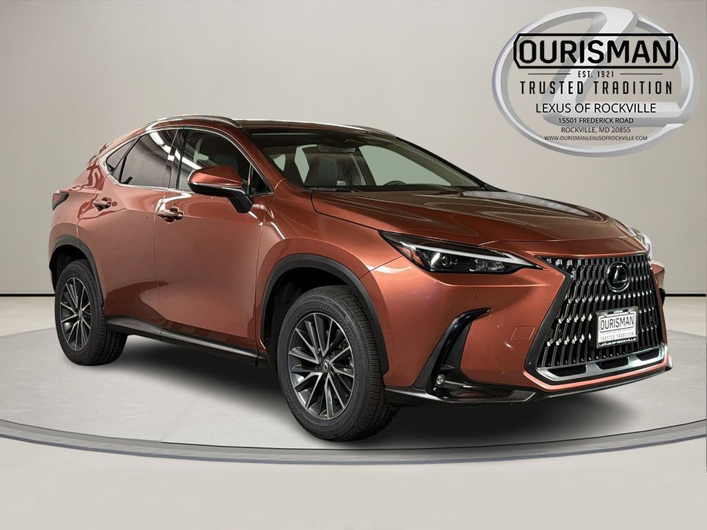 Red (Copper Crest) 2025 Lexus NX SUV / Crossover All-Wheel Drive 8-Speed Automatic
