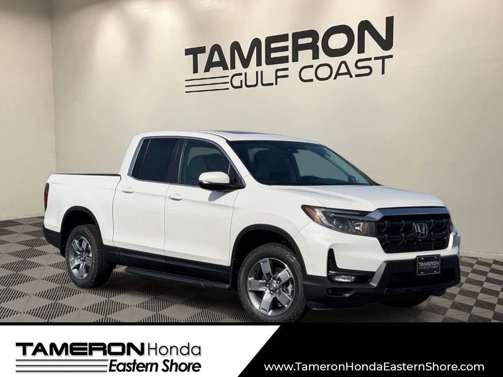 Platinum White Pearl 2026 Honda Ridgeline Pickup Truck All-Wheel Drive 9-Speed Automatic