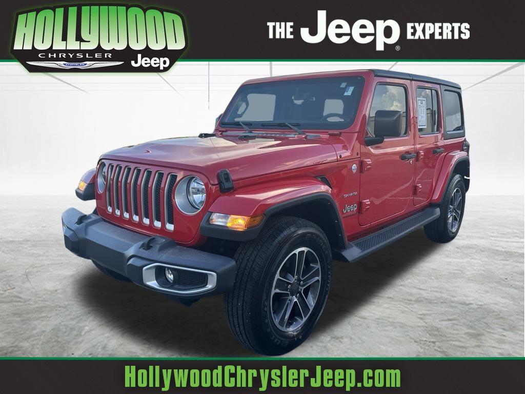 Firecracker Red Clearcoat 2023 Jeep Wrangler SUV / Crossover Four-Wheel Drive 8-Speed Automatic