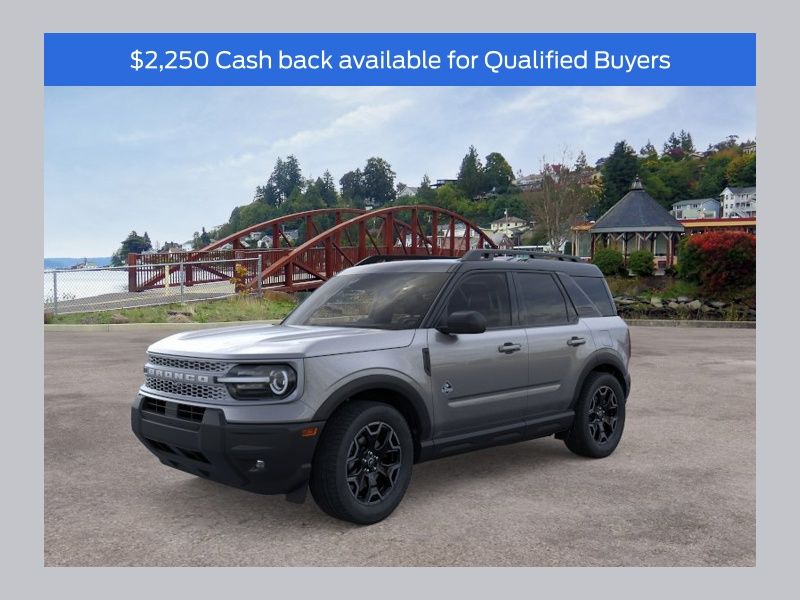 Carbonized Gray Metallic 2026 Ford Bronco Sport SUV / Crossover All-Wheel Drive 8-Speed Automatic