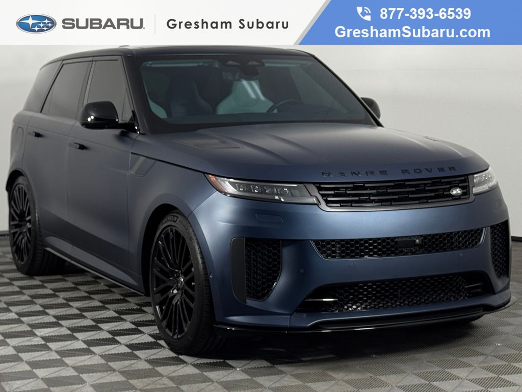 Velocity Blue SV Bespoke Ultra Metallic Satin 2025 Land Rover Range Rover Sport SUV / Crossover All-Wheel Drive 8-Speed Automatic