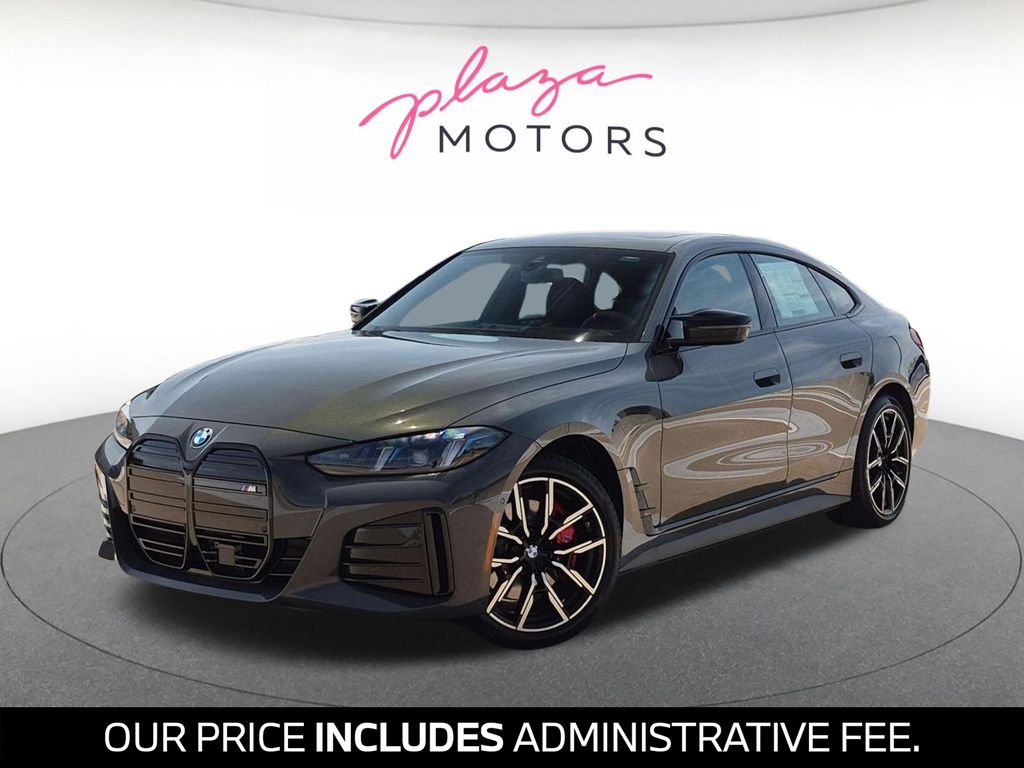 Gray (Dravit Grey Metallic) 2026 BMW i4 Sedan All-Wheel Drive Automatic