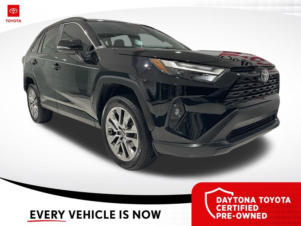 Midnight Black Metallic 2023 Toyota RAV4 SUV / Crossover Front-Wheel Drive 8-Speed Automatic