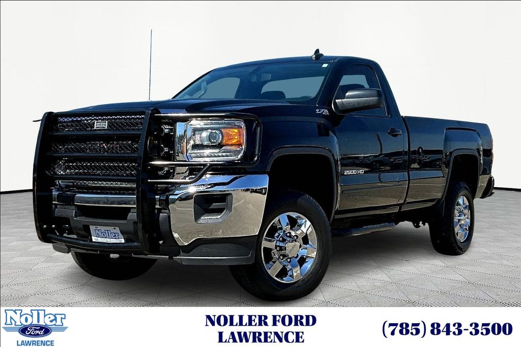 Onyx Black 2016 GMC Sierra 2500HD SLE LB 4WD Pickup Truck Four-Wheel Drive 6-Speed Automatic Overdrive