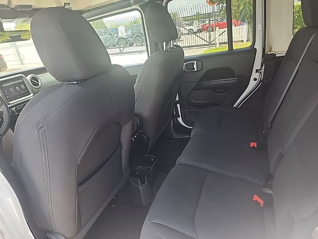 2023 White Jeep Wrangler Sahara 4X4 SUV